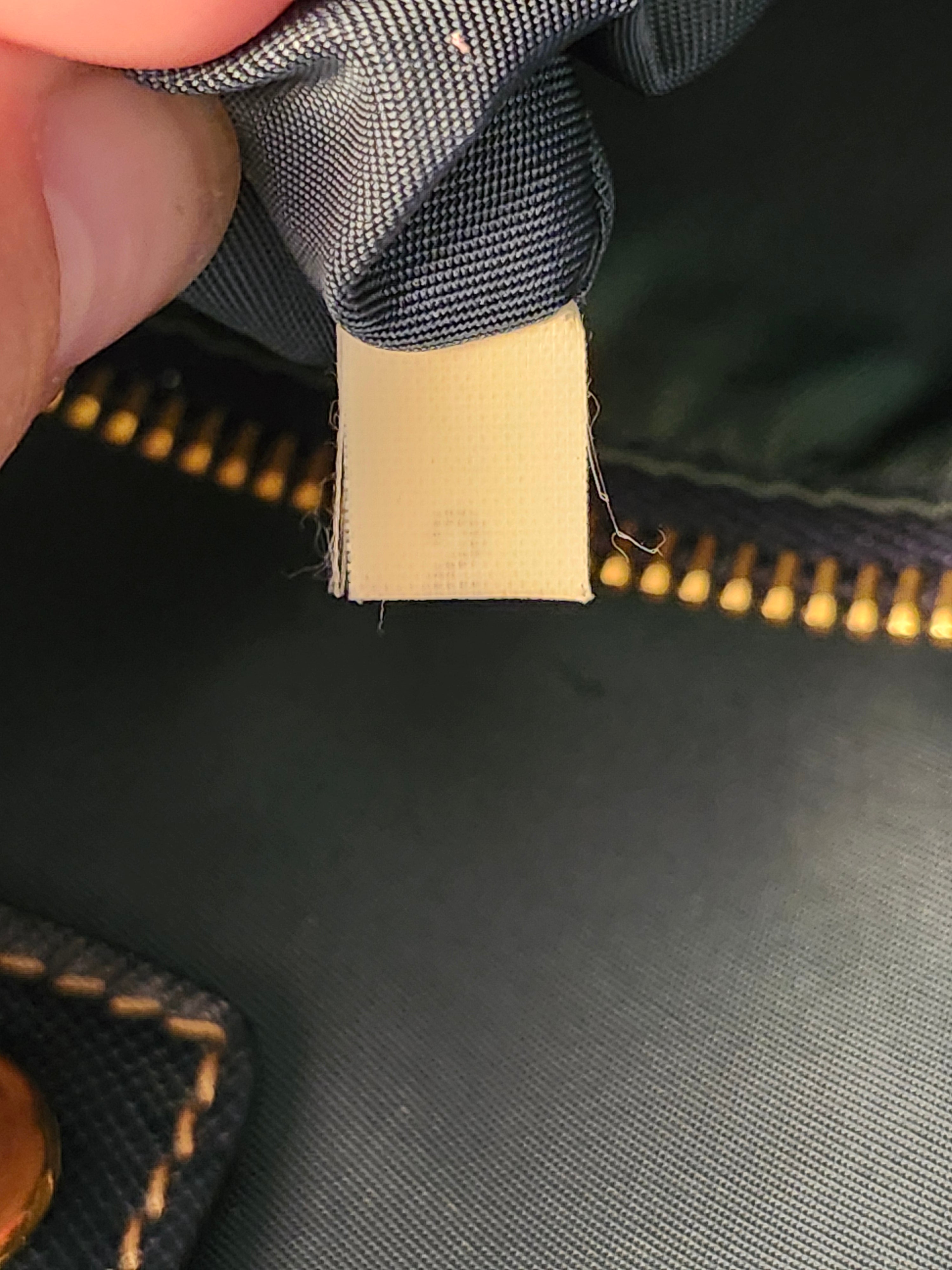 Prada Fumo Tessuto Nylon and Saffiano Leather Shoppers Tote