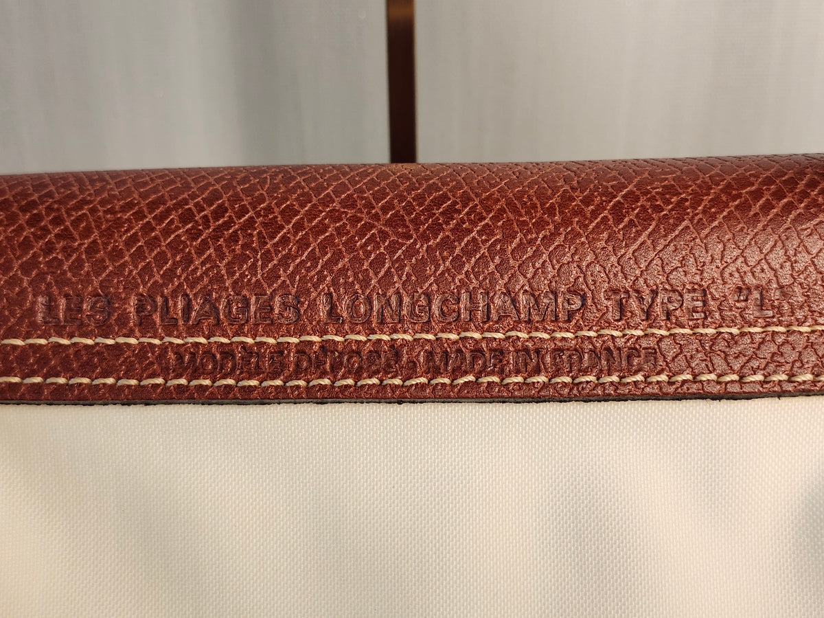 LONGCHAMP Large Le Pliage Original Travel Bag in Neutral