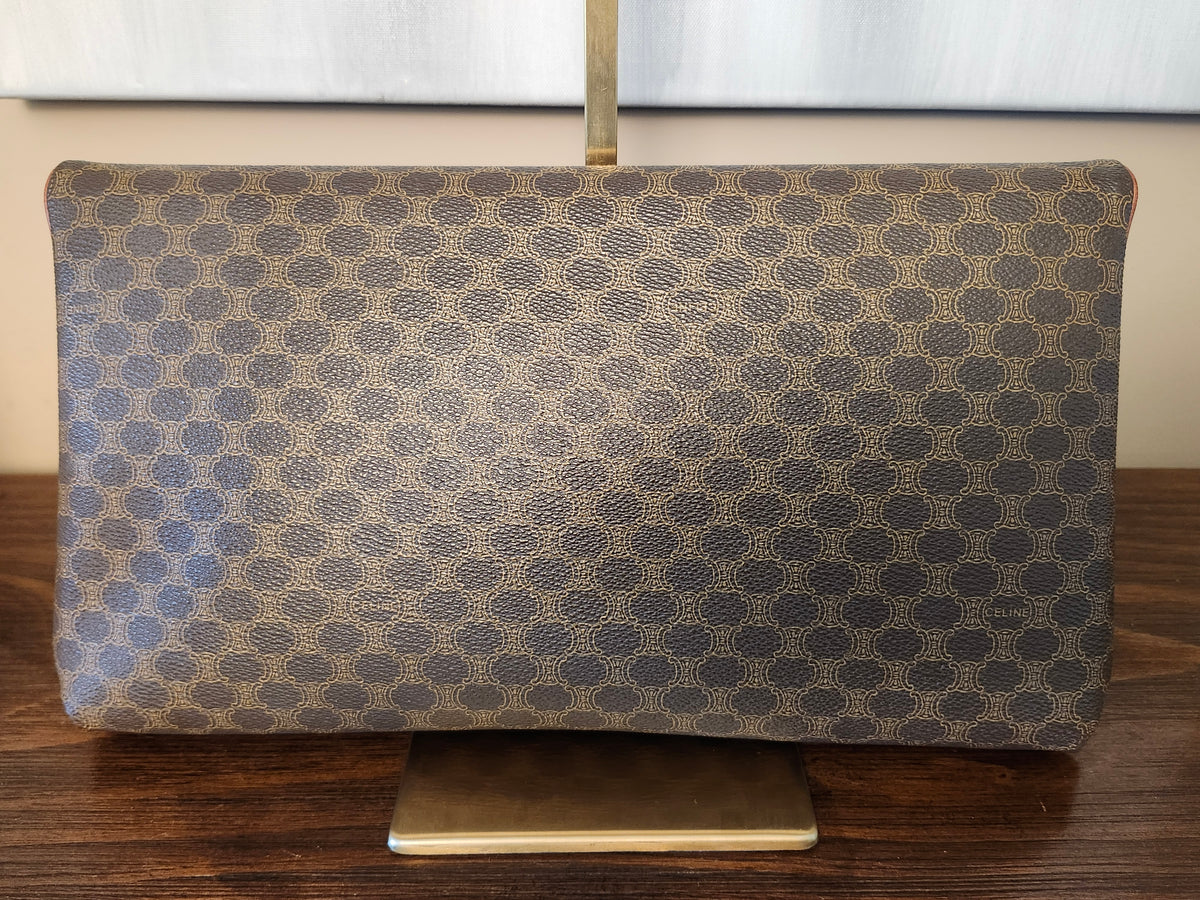 Celine Macadam Triomphe Top Flap Clutch
